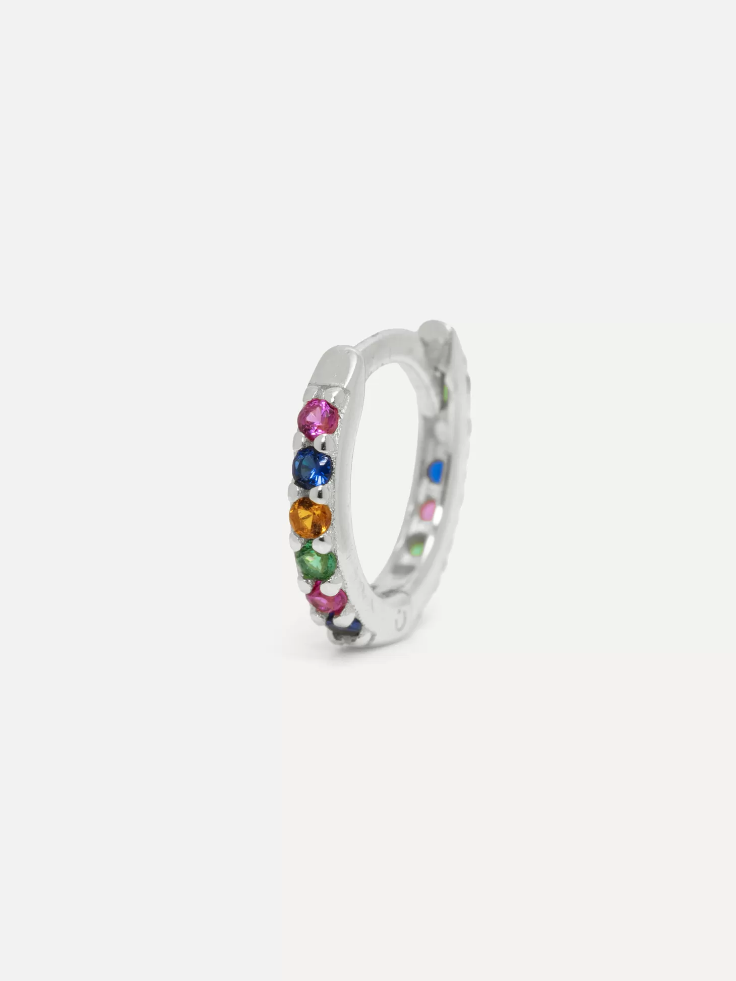Les Soeurs Oorbel Jeanne Strass Multicolor Silver Multicolor Shop